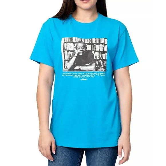 The Phluid Project Men’s Graphic T-Shirt Turquoise Size S NWT - Picture 3 of 5